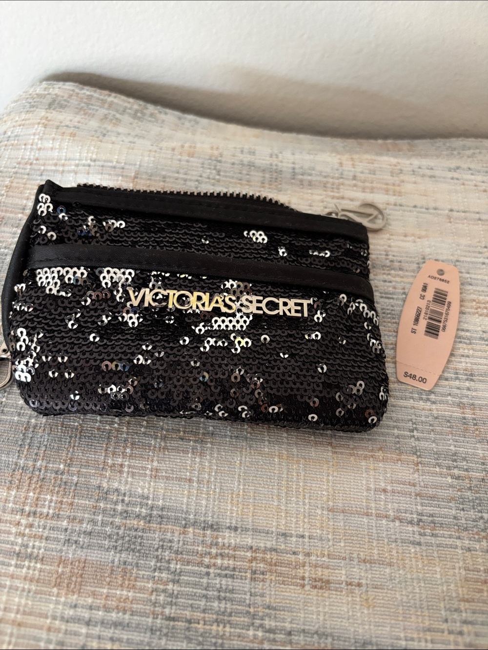 Victoria Secret black coin purse